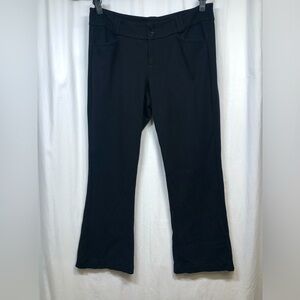Torrid Black Bootcut Midrise Stretch Pants Trousers Size 14S Short